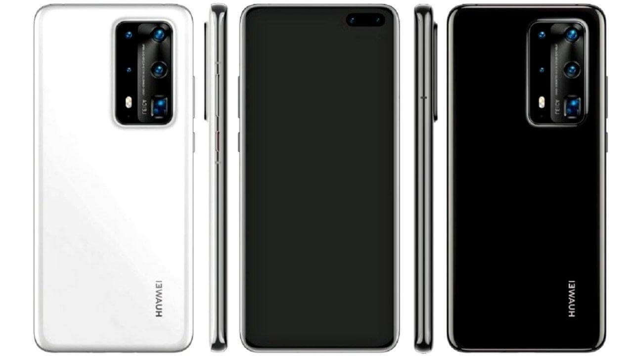 تسريبات جديدة هاتف هواوي Premium Huawei P40 Pro تظهر 5 كاميرات للهاتف الجديد