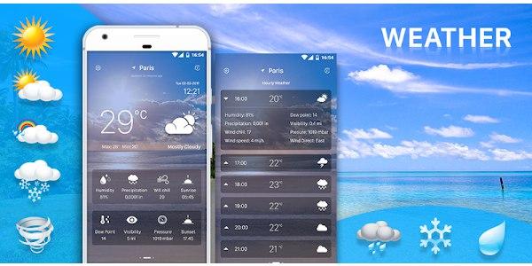 تحميل تطبيق الطقس لمتابعة توقعات احول الطقس اخر اصدار