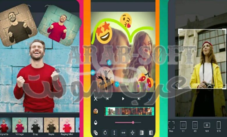 تحميل تطبيق AndroVid لتصميم و تعديل الفيديوهات على الاندرويد