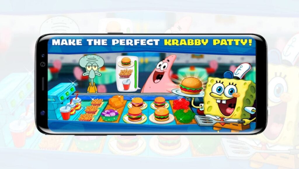 تحميل لعبة spongebob: krusty coo-off لعبة الطهي 
